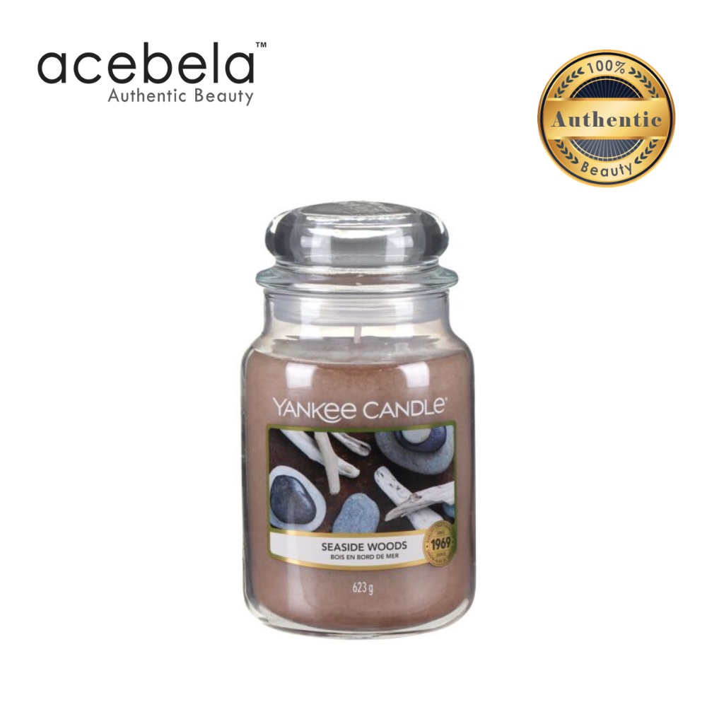 Yankee Candle Seaside Woods Large Jar 623g (100 Authentic from Acebela