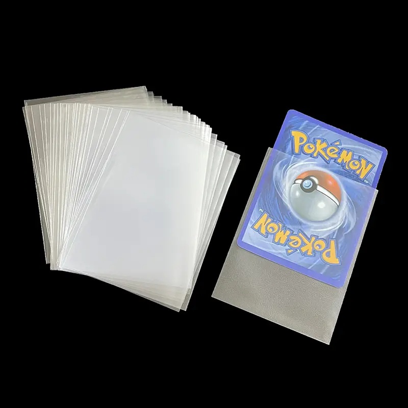 Card sleeve card protector 100 pcs TCG Card sleeve pokemon card yugioh  vanguard Digimon MTG/top loader/Kpop card game | Shopee Singapore