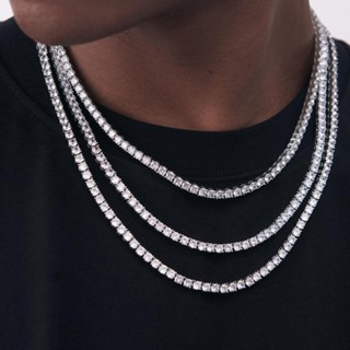 Cz hot sale tennis chain