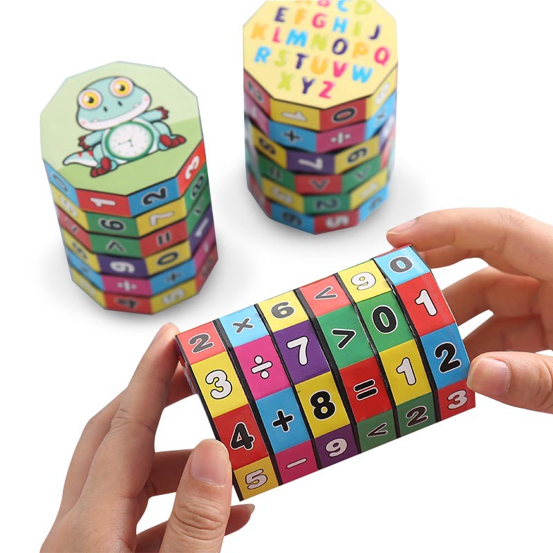 Digital Rubiks Cube Montessori Magic Cube Math Toys Mathematic ...