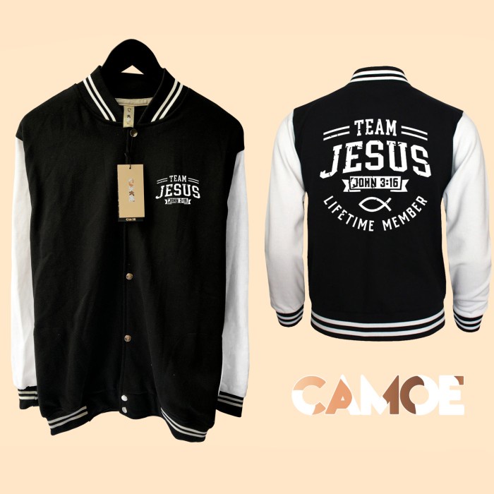 Christian Spirit Varsity Jacket Team Jesus Christ Life Time Member