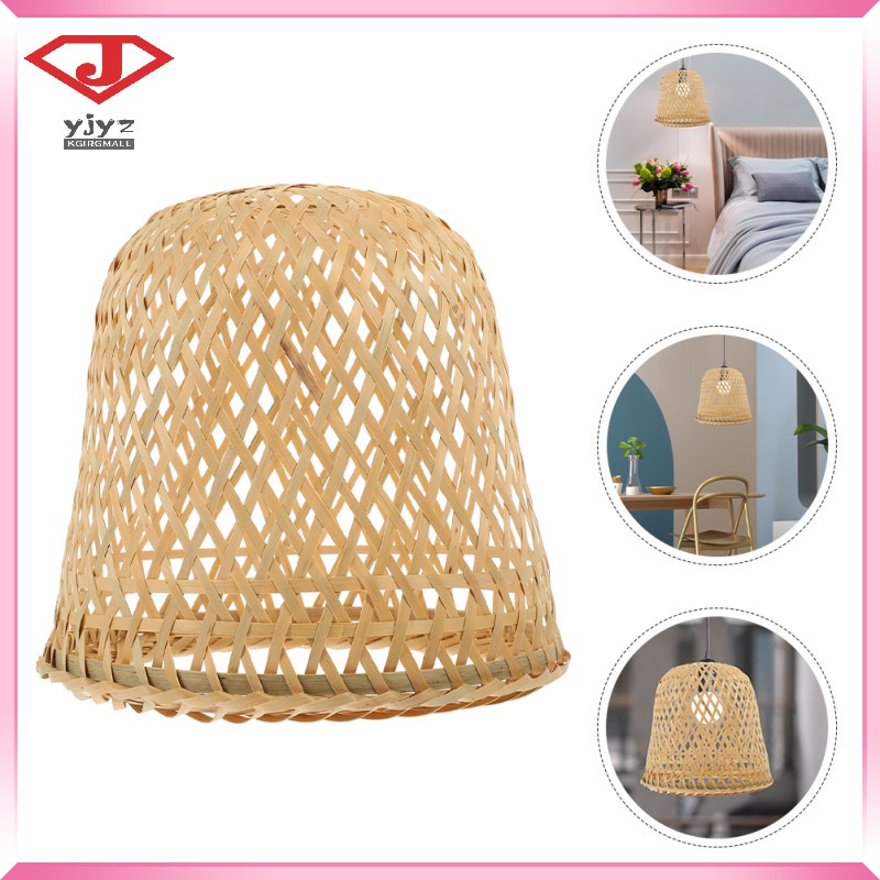 Living Room Farmhouse Decorative Lamp Shade Woven Lamp Shade Woven ...