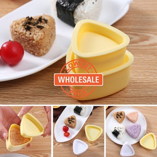 6pcs Triangle Sushi Mold 2 Size Onigiri Rice Ball Maker Mold, Non-stick  Rice Ball Bento Presses Mold Nigiri Mould