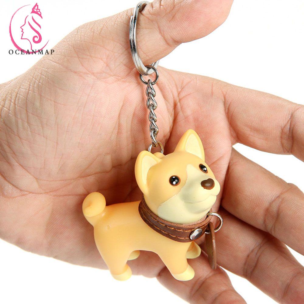 Matching dog and sales owner keychain