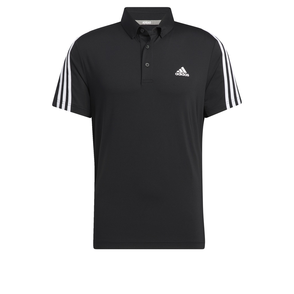 adidas Golf AEROREADY 3-Stripes Polo Shirt Men Black HG8269 | Shopee ...