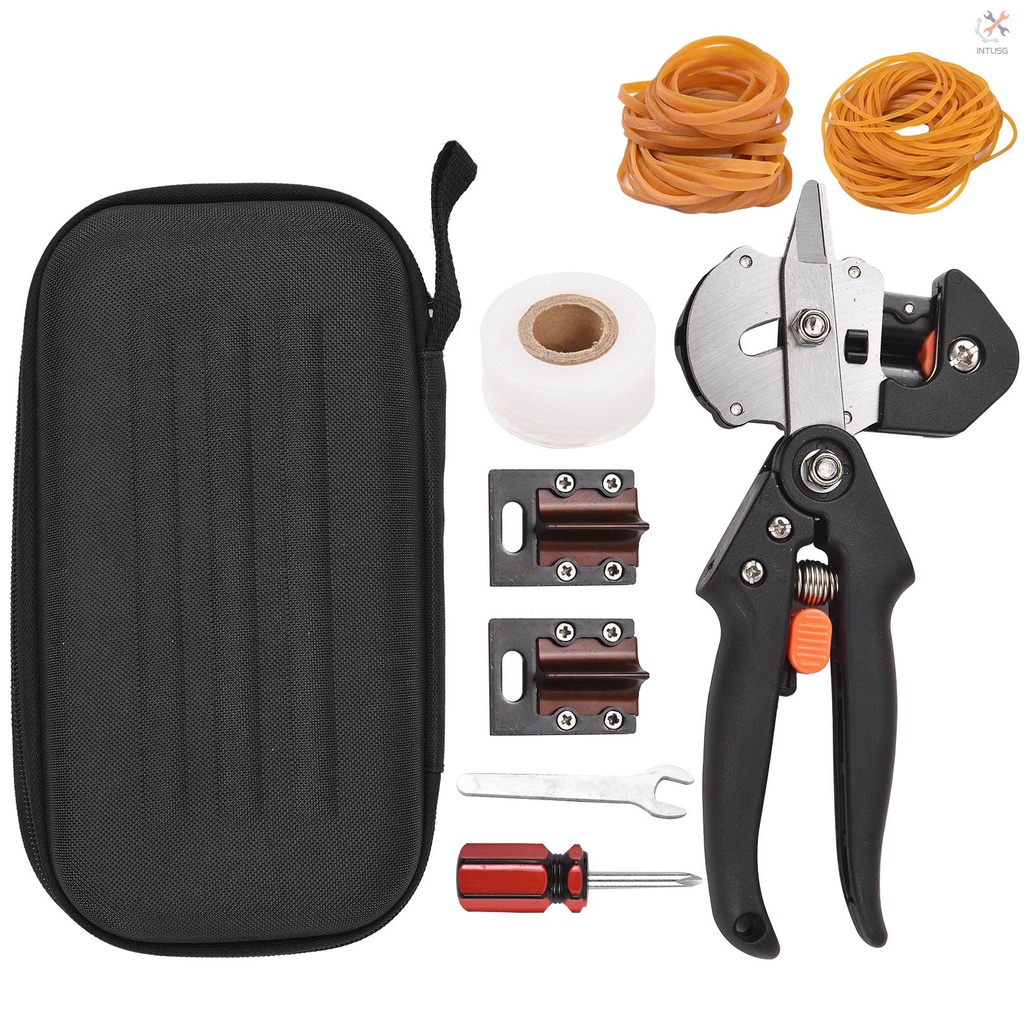 Intu 2 in 1 Garden Grafting Tools Pruner Kit Grafter Grafting Machine