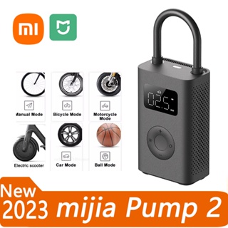 Xiaomi Mijia Portable Electric Air Compressor 2 Type-C Charging Inflator  Multitool Air Pump For Bike & Car Tyres (Singapore Seller)