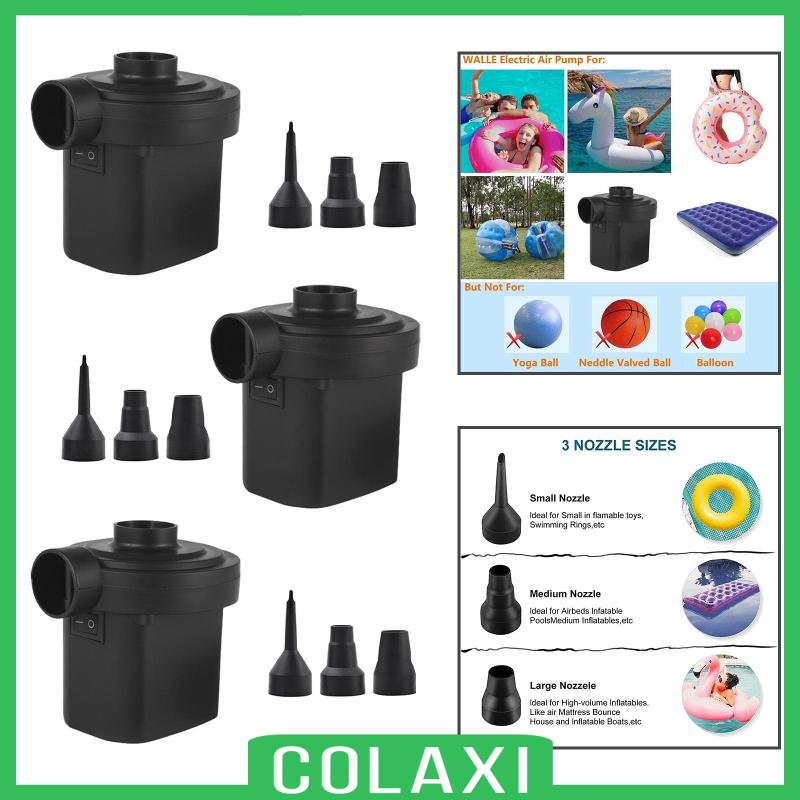 [Colaxi] Portable Electric Air Pump High Power Inflator Deflator Pumps
