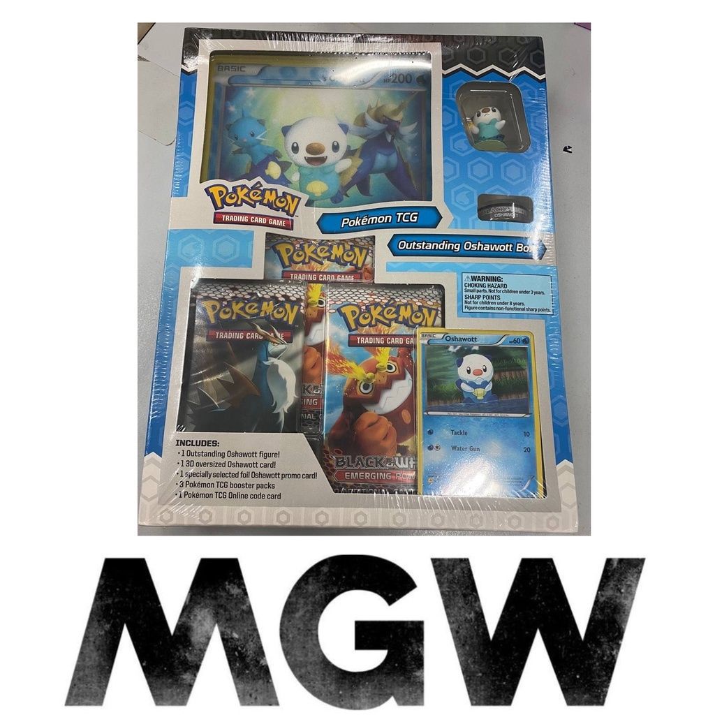 Pokemon TCG Outstanding Oshawott Box Brand New Factory Sealed | Shopee ...