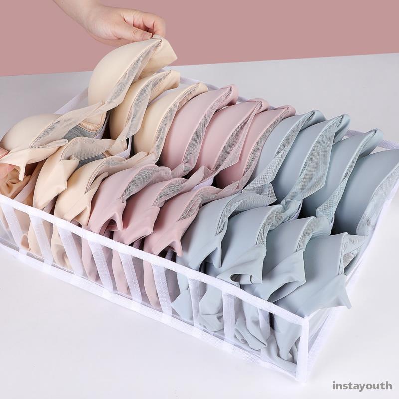 10grid Bra Jeans Organization Storage Box Closet Organizer Clothing