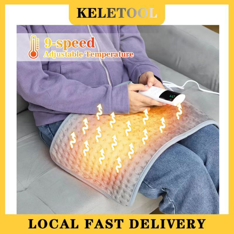 Electric heating pad, relief of menstrual pain warming pad portable