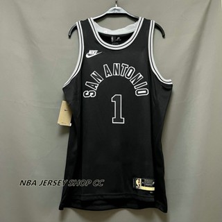 Men's San Antonio Spurs Victor Wembanyama #1 Nike Green 2022/23