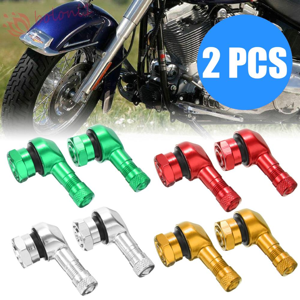 [Ready Stock] Motorcycle Accessories CNC Motorcycle Rim Rubber Seals 90 Degree Motorcycle Valve