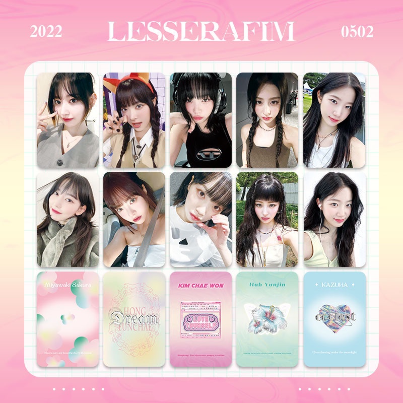 lesserafim カズハ トレカ（8500円 ルセラ カズハ JAPAN FC