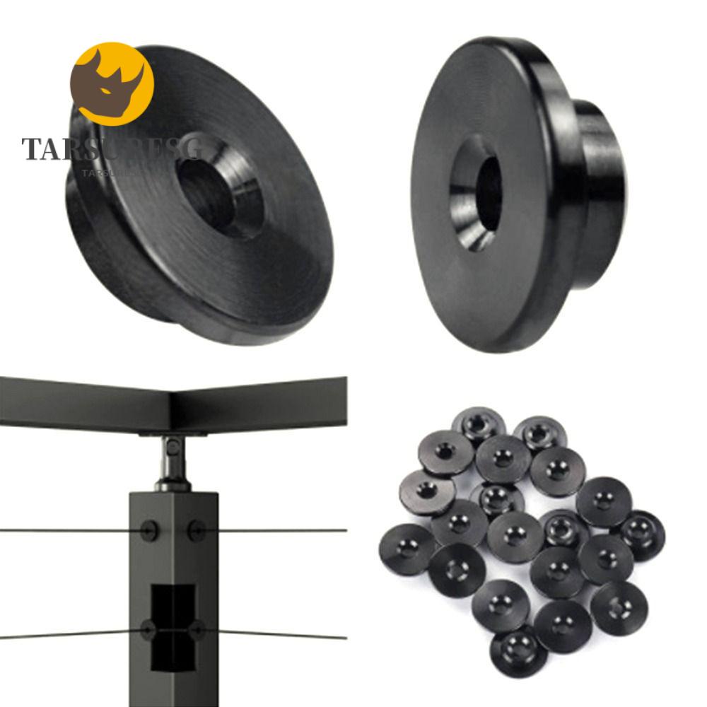 TARSURESG Cable Railing Grommets Protective Cable Railing Kit Cable