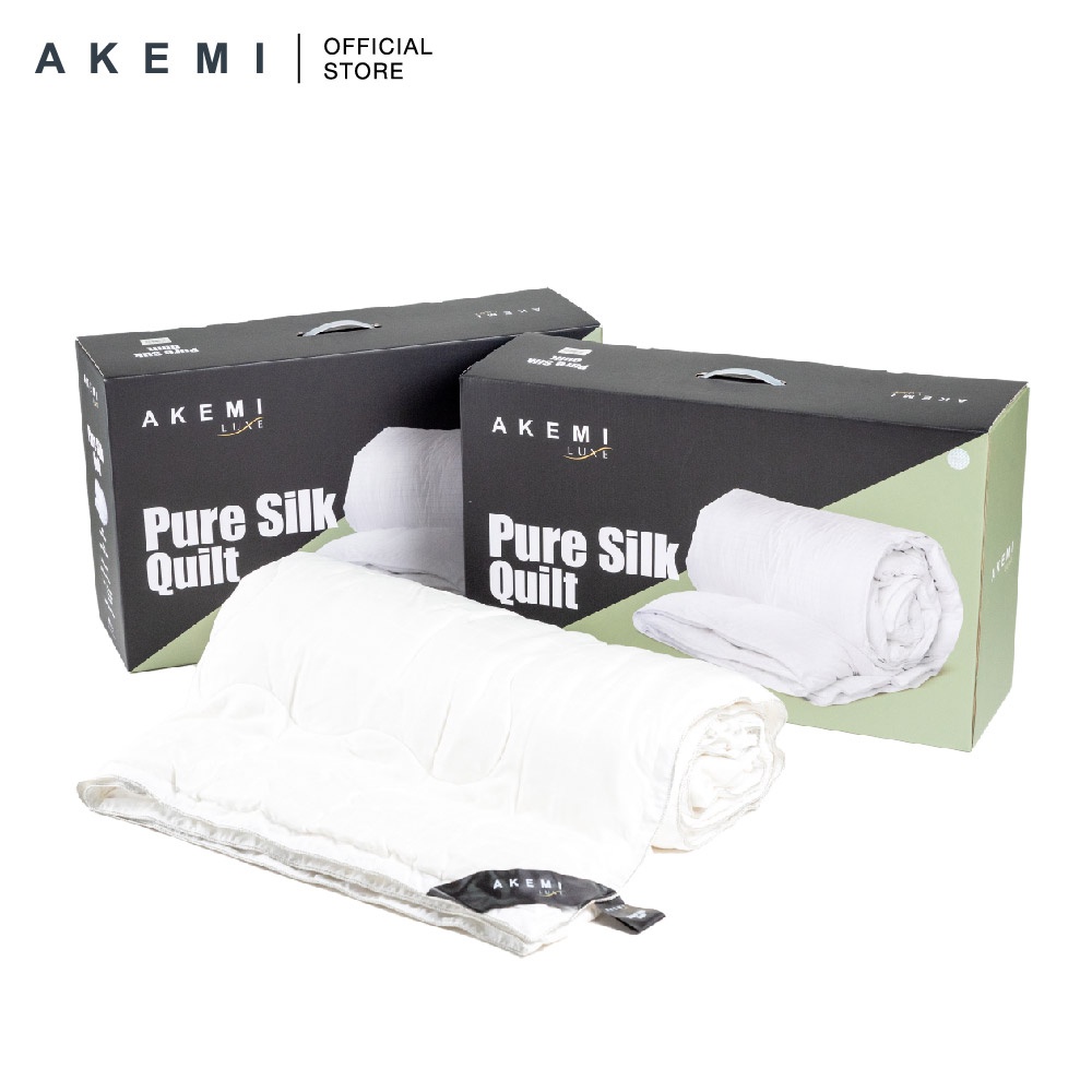 AKEMI Luxe Pure Silk Quilt Shopee Singapore