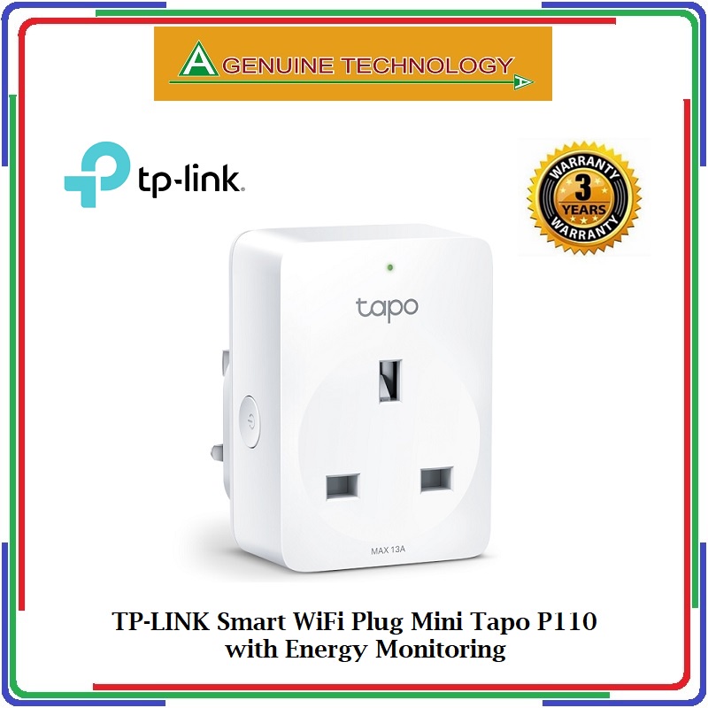 TP-Link Tapo Apple HomeKit Smart Plug Mini,, 15A/1800W Max Tapo P125(2