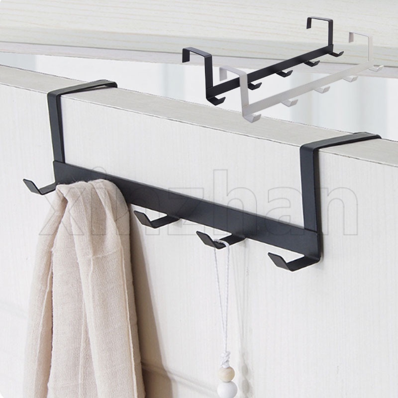 Simple Style Over The Door Hooks Cabinet Bags Coats Hook Door Back ...