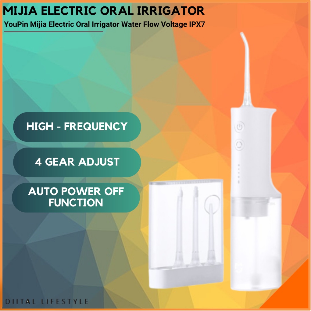 Xiaomi Mijia Electric Oral Irrigator Water Flosser IPX7 Waterproof