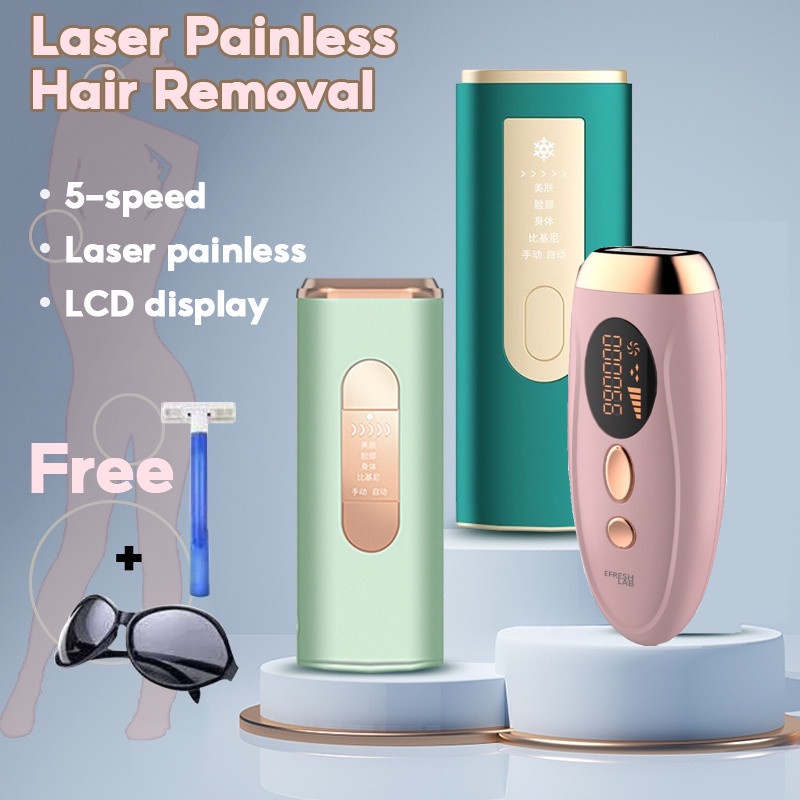 Smart Laser Epilator Ice Point IPL Permanent Hair Removal Machine Electric Facial Laser