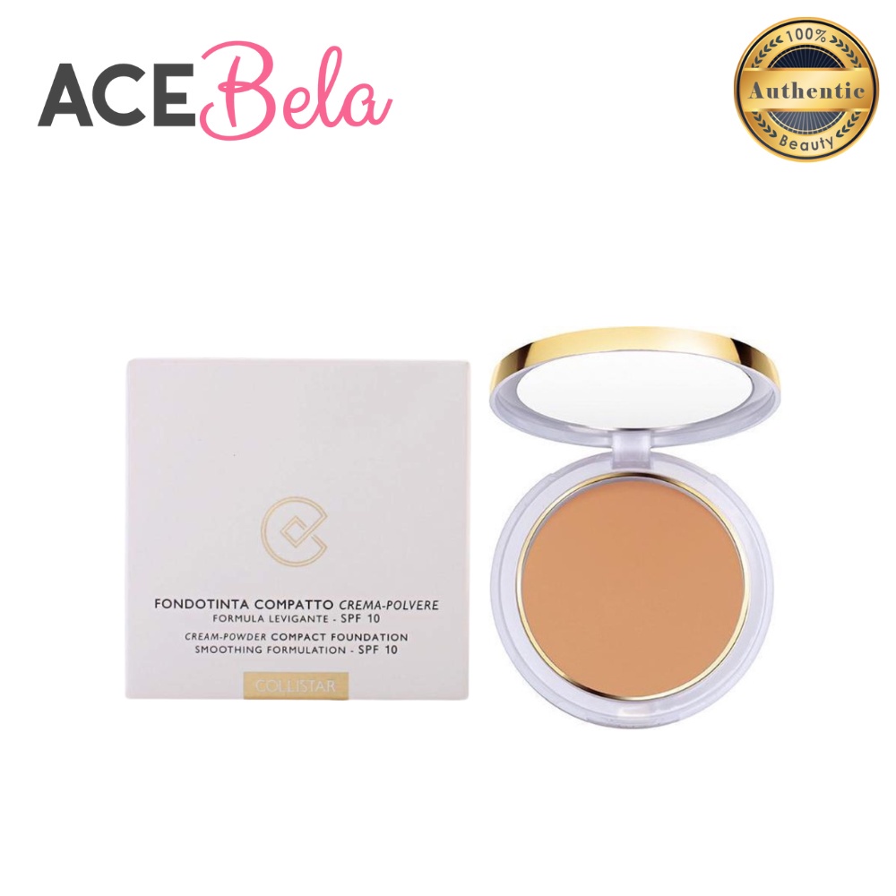 Collistar Cream Powder Compact Foundation #01 Alabaster SPF10 (100% ...