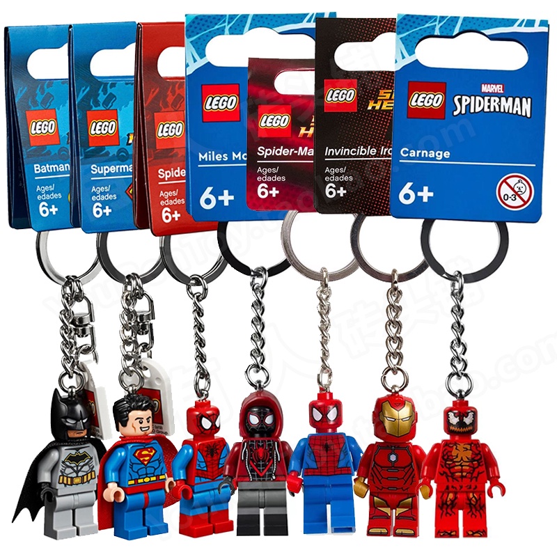 Lego iron sale man keychain