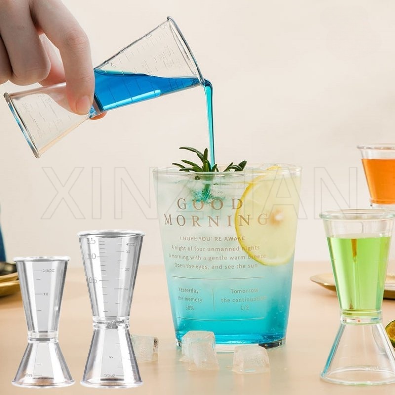 Milk Tea Coffee Cocktail Oz Double-headed Measuring Cup / Graded ...