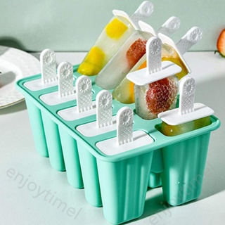 Popsicle Mold 6 Piece Set Silicone Ice Pop Maker BPA Free Reusable NEW