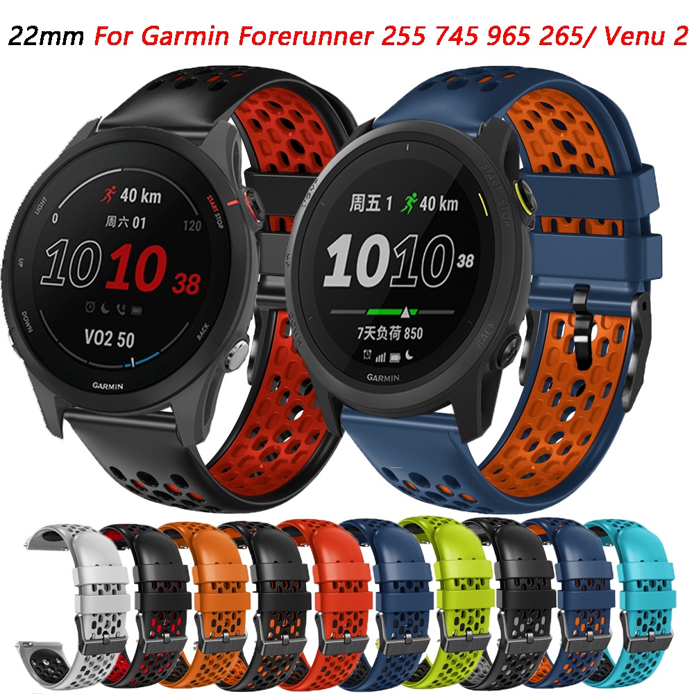 Wristband For Garmin Forerunner 255 745 158 55 245 645 Venu 2 Plus