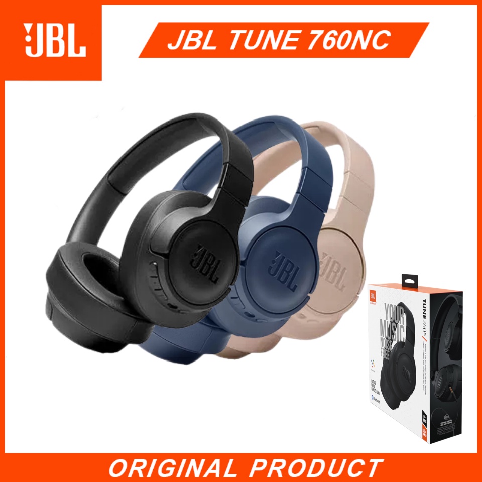 JBL Tune 760NC T760NC Bluetooth 5.0 Headphone ANC Active Noise