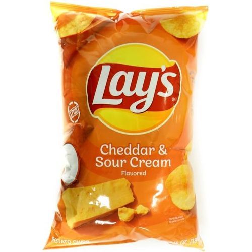 Lays Cheddar And Sour Cream Flavoured Potato Chips 1842g Shopee Singapore 2832