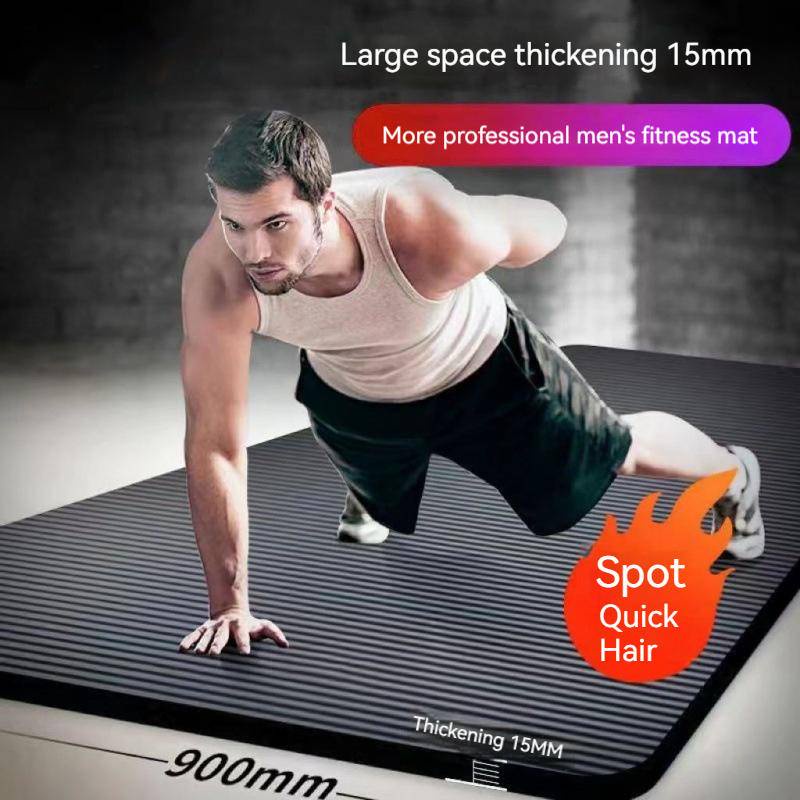 SG Yoga mat non slip mat fitness Yogamat menwiring length sports