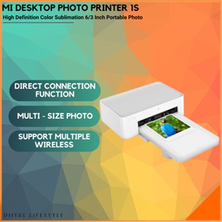 Xiaomi Mijia Photo Printer 1S High Definition Color Sublimation 3