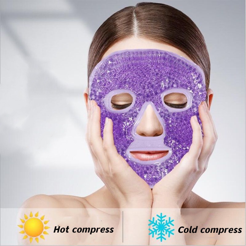 Gel Ice Pack Face Ice Face Mask Ice Cooling Gel Mask Reusable Ice Mask ...