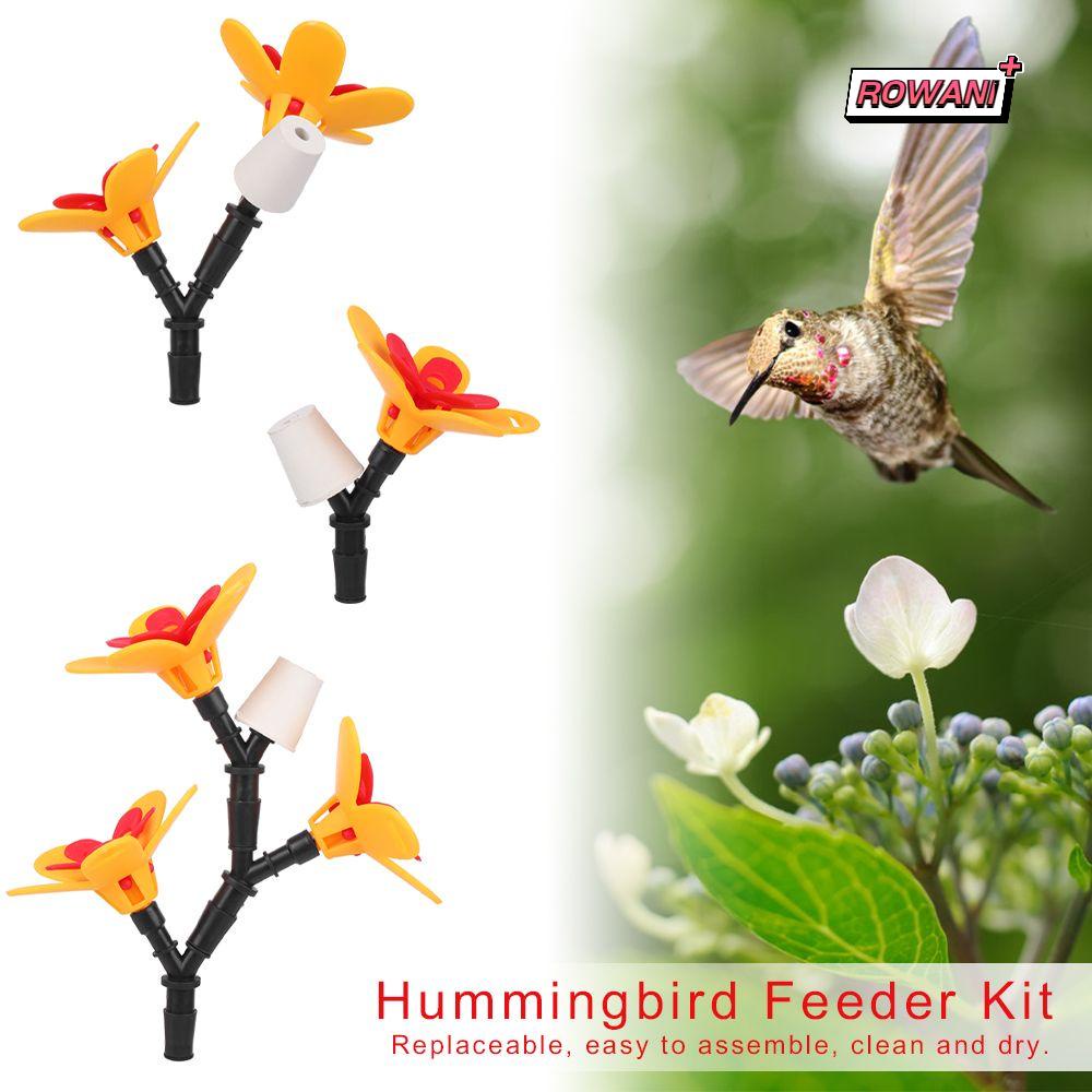 ROWAN1 Hummingbird Feeder Kit Yard Decor Hummingbird Feeder Kit Parts Plastic Hummingbird Feeder