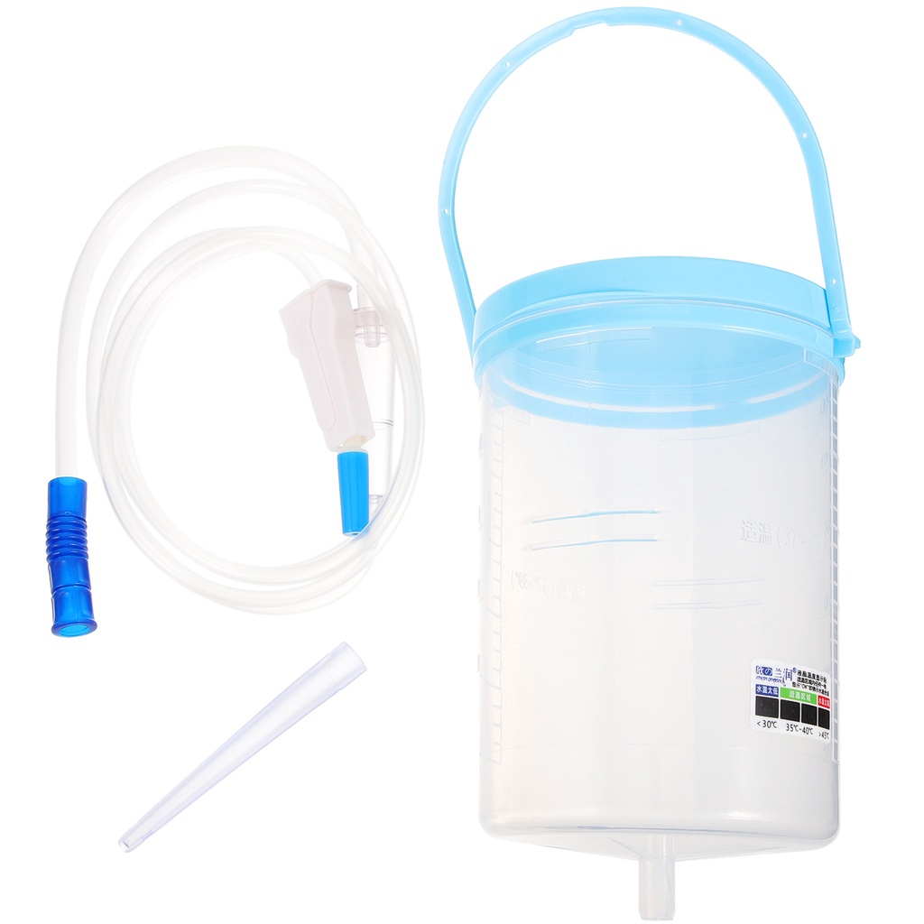 Practical Enema Cleaning Bucket Household Enema Kit Disposable Enema
