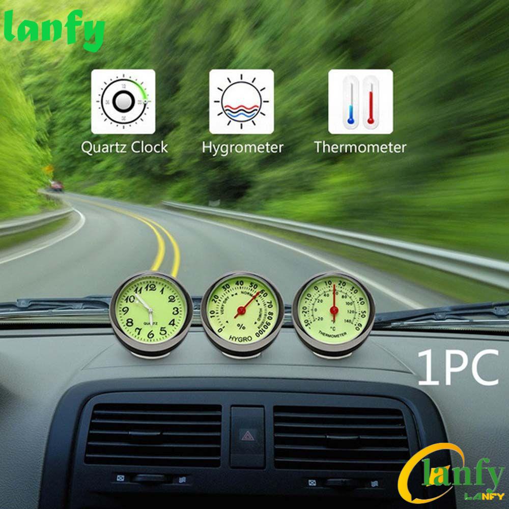 LANFY Car Clock 1 pc Car Interior Decoration Luminous Dashboard