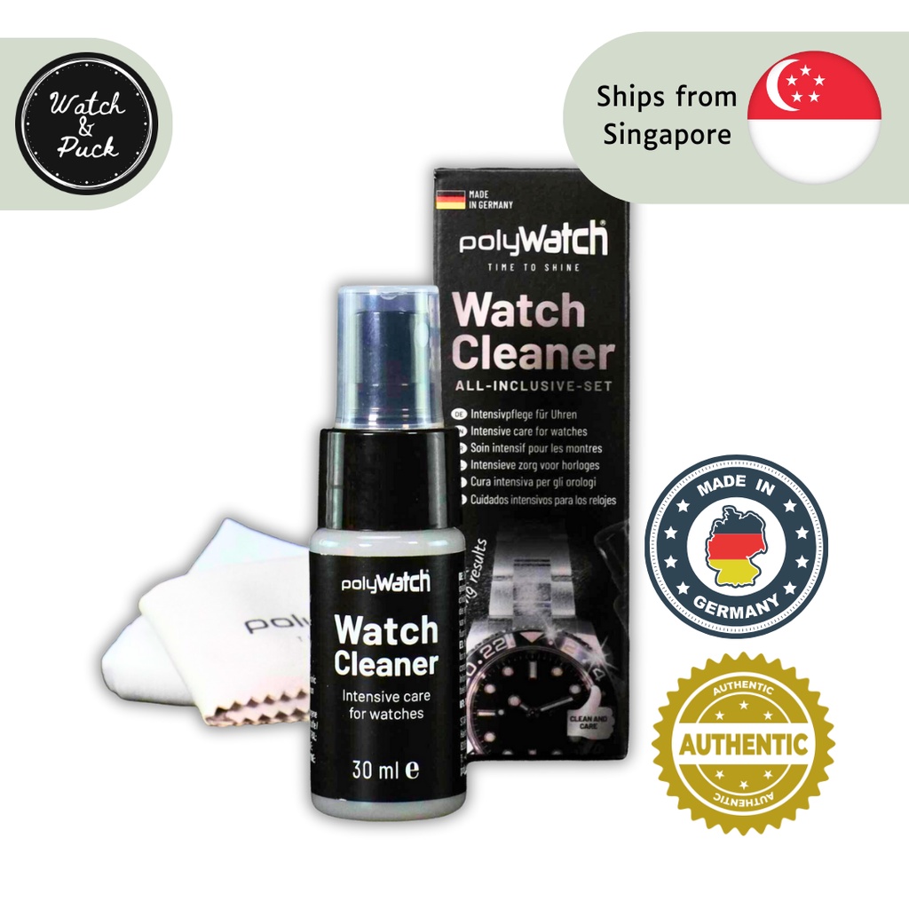 Polywatch Watch Cleaner Solution and Polish, Effective Cleaning, Care