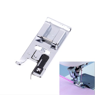 3 Pcs Sewing Machine Presser Foot 1/2 3/4 1 Rolled Hem Foot Silvercres Sewing  Machine Bias Presser Foot For Brother Singer Janome Toyota
