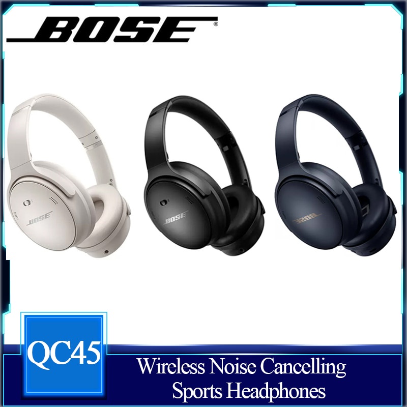 (COD/Ship24 ) Quiet Comfort 45 Wireless Headphones Bass Bluetooth Deep