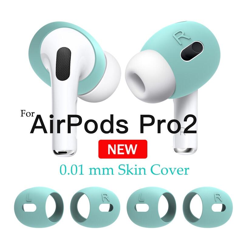 Skin Silicone Protective Covers For Apple AirPods Pro 2 Ear Tips Pads Buds Silicone Protective Case Wireless Earbuds Bluetooth Headphone Accessories Shopee Singapore