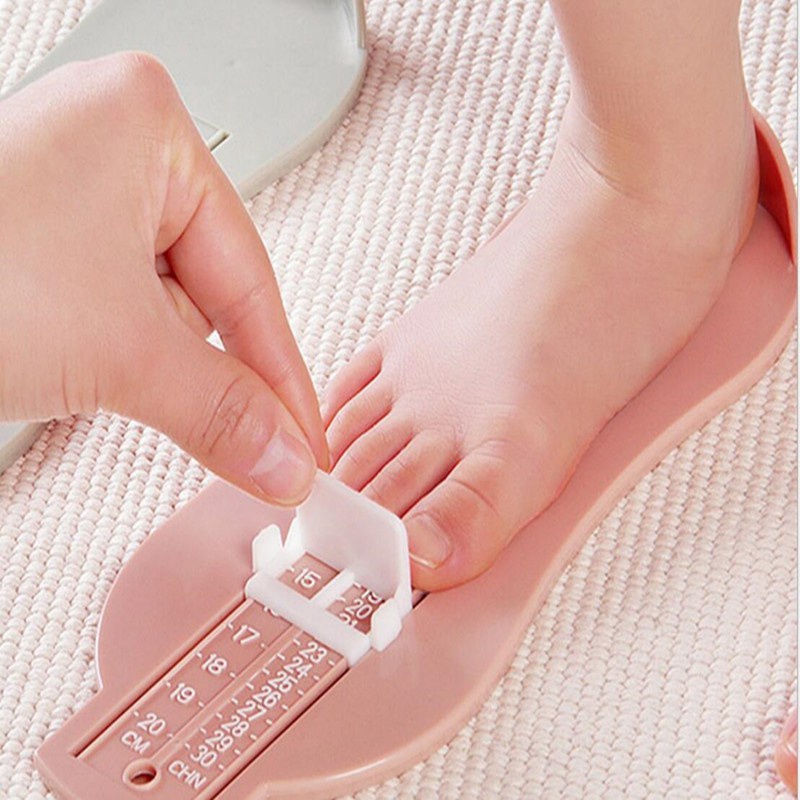 Measure baby's foot deals shoe size