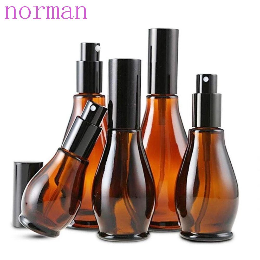 NORMAN Empty Spray Bottle Basic Glass Travel Refillable Bottles Vials