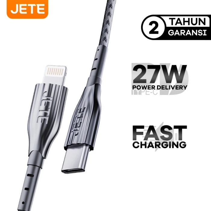 JETE CX8 Kabel Data Fast Charging Type C to Lightning - Garansi 2 Th - Gambar 3