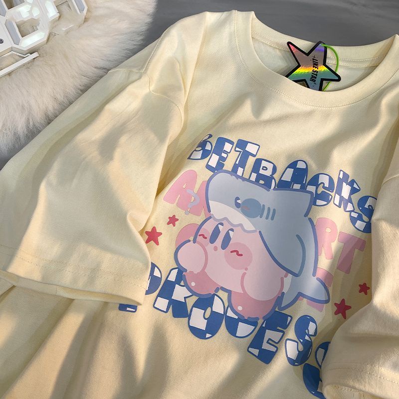 Harajuku Style Cartoon Print Unisex T-Shirt main image 0