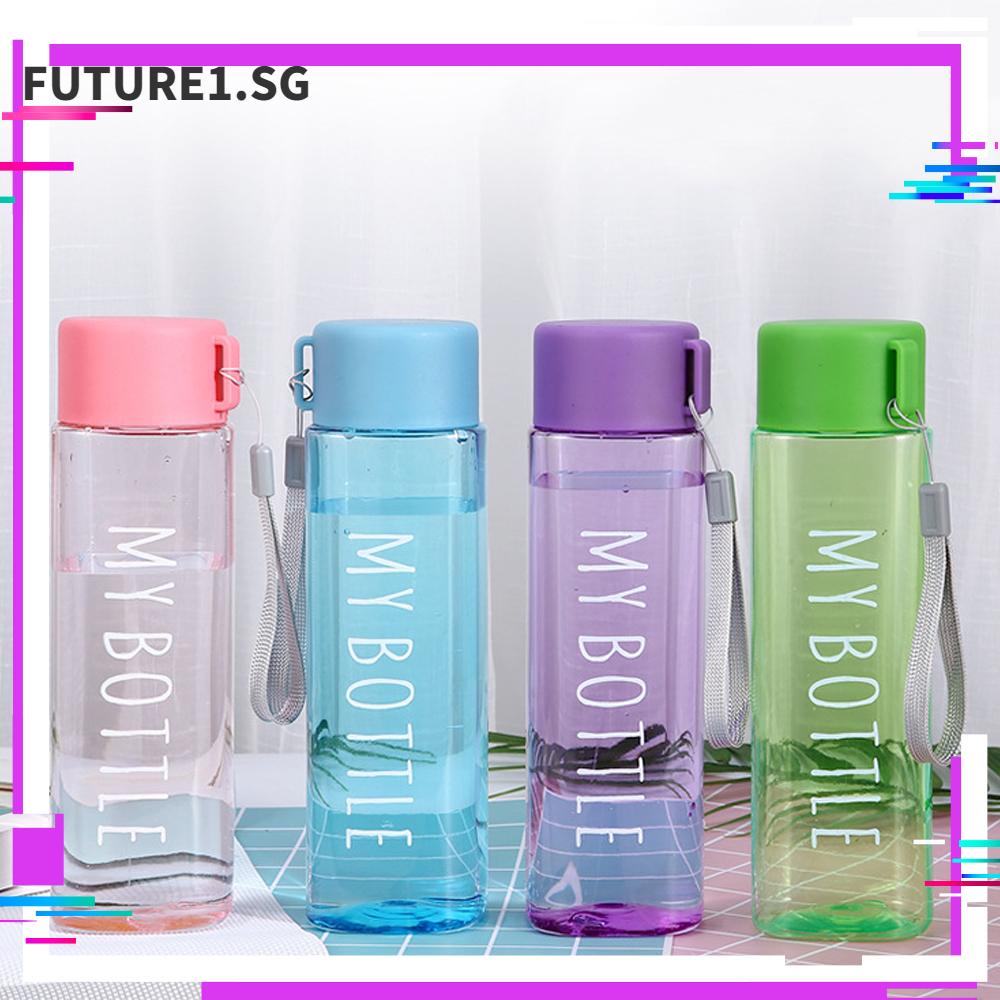 Future 500ml Men Women Water Bottle Summer Drinking Bottle Sports Water 