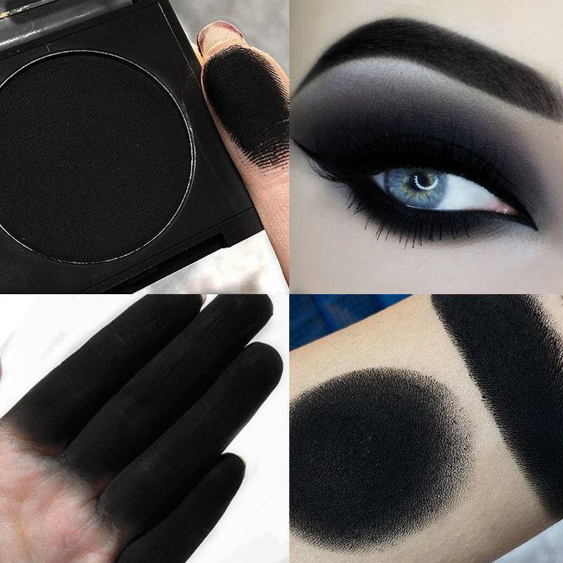 30 Colors Earth Color Eyeshadow Matte Black Yellow Green Brown Stage