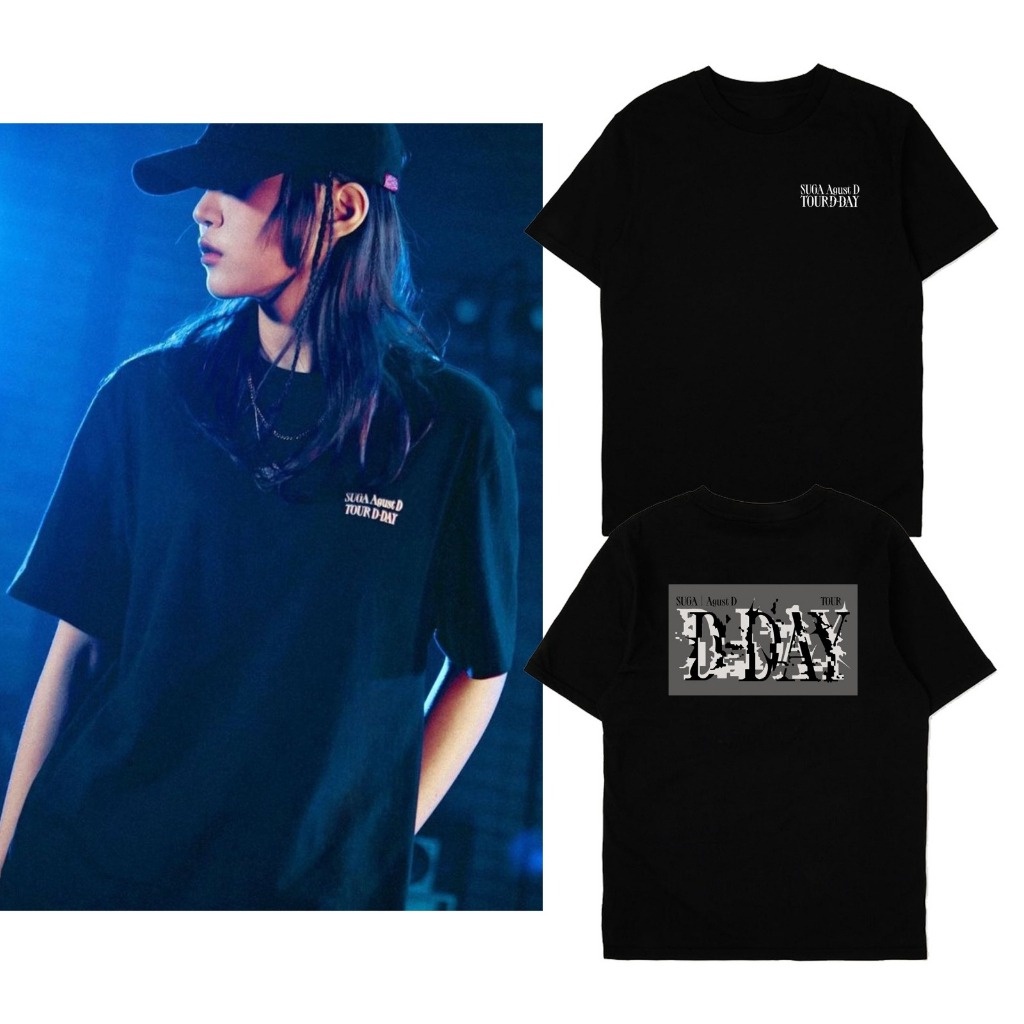 L 韓国限定 SUGA Agust D D-Day ソウル　ファイナルTシャツ SUGA Agust D D-DAY the FINAL 韓国 限定 Tシャツ ユンギ L