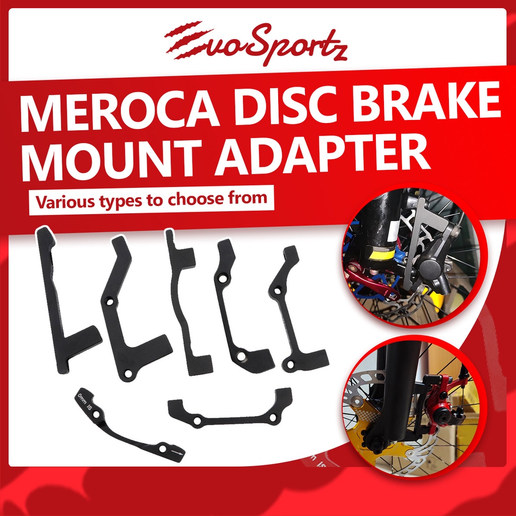 Meroca Disc Brake Mount Adapter | Bicycle Rotor Size Change for Bike PM ...