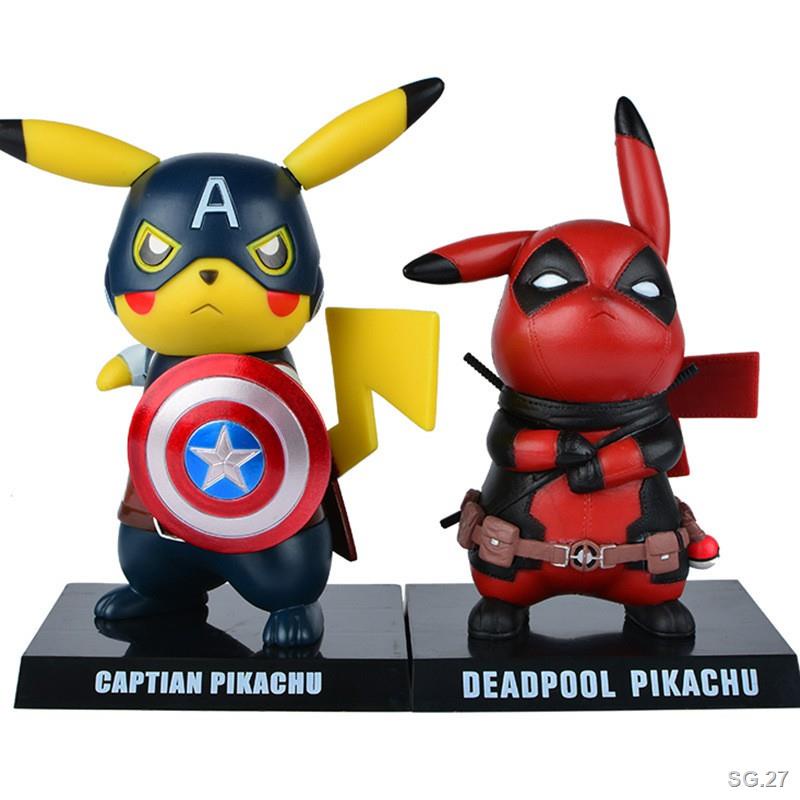 Pikachu store deadpool funko